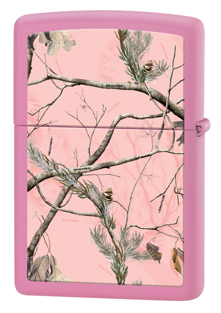 Zippo Realtree Pink Matte Classic - KnifeCenter - 28078 - Discontinued