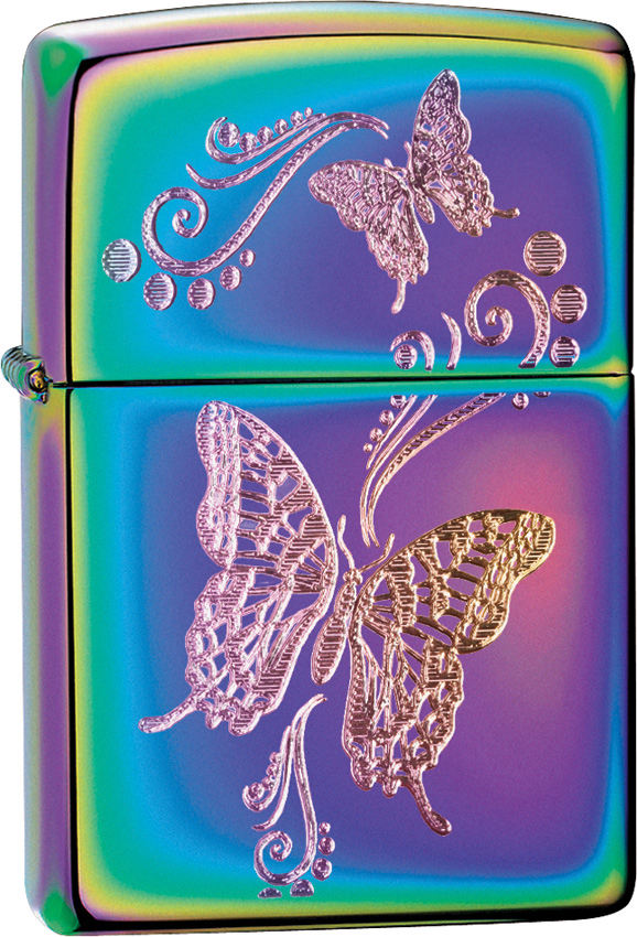 Zippo Lighter Butterflies, Spectrum Classic - KnifeCenter - 28442