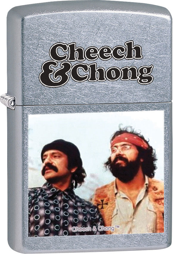 Zippo Cheech & Chong Lighter - KnifeCenter - 28474 - Discontinued