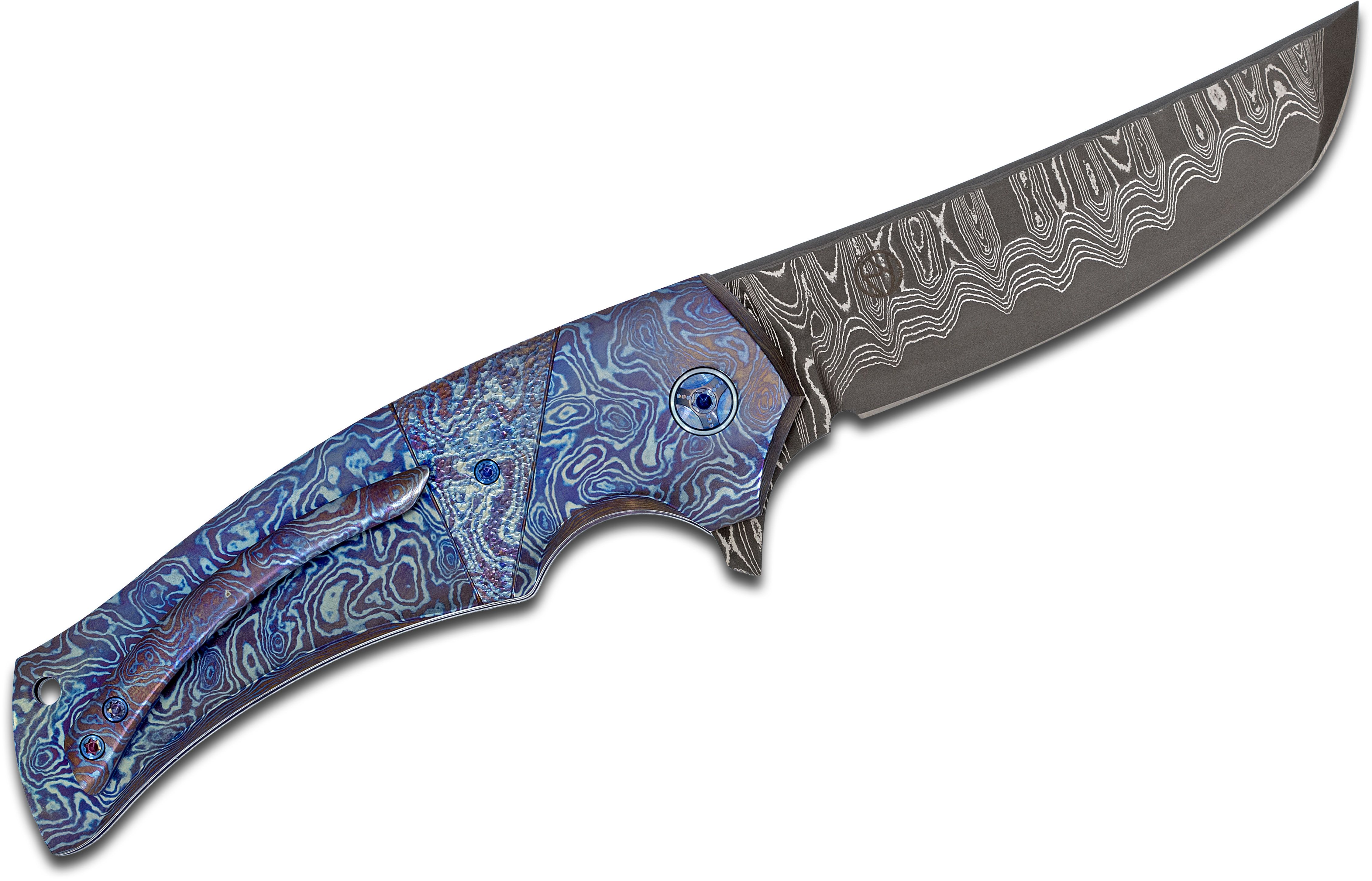 Timascus knife Shizeku B.Fancy Wild 2/2 of the Manufactory S&L