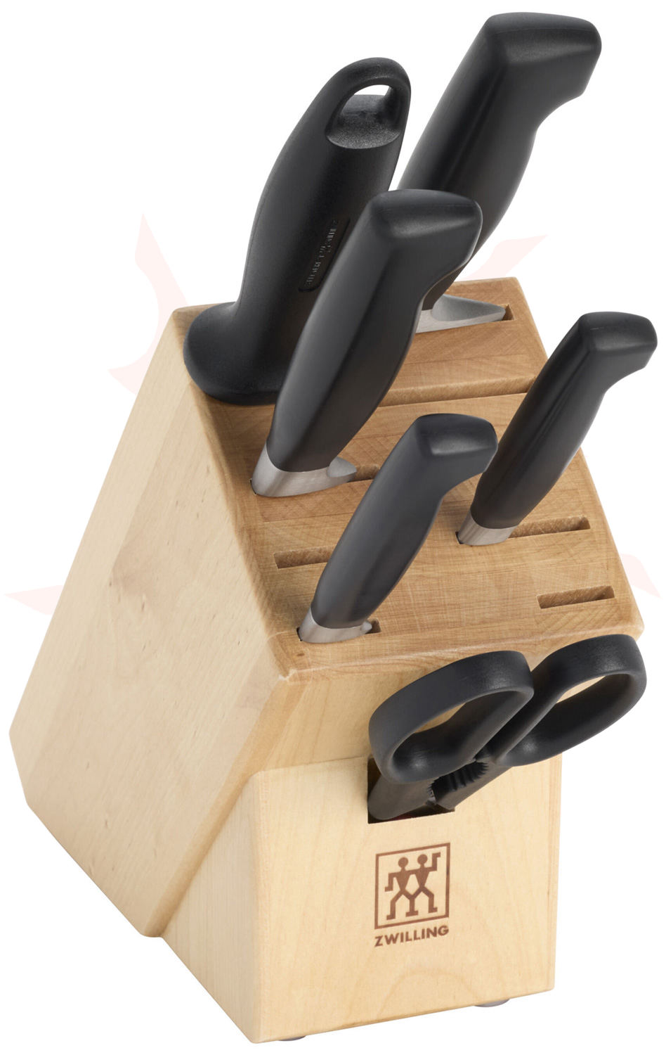 Zwilling J.A. Henckels Four Star Eco 7 Piece Block Set, Natural