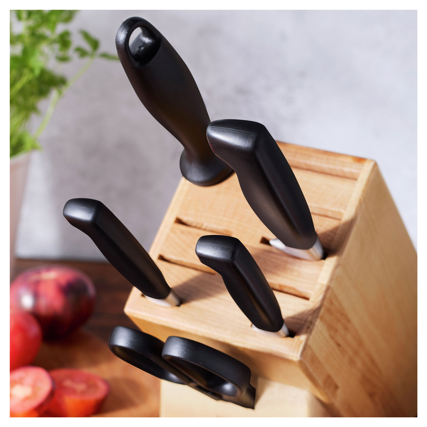 Zwilling J.A. Henckels Four Star Eco 7 Piece Block Set, Natural