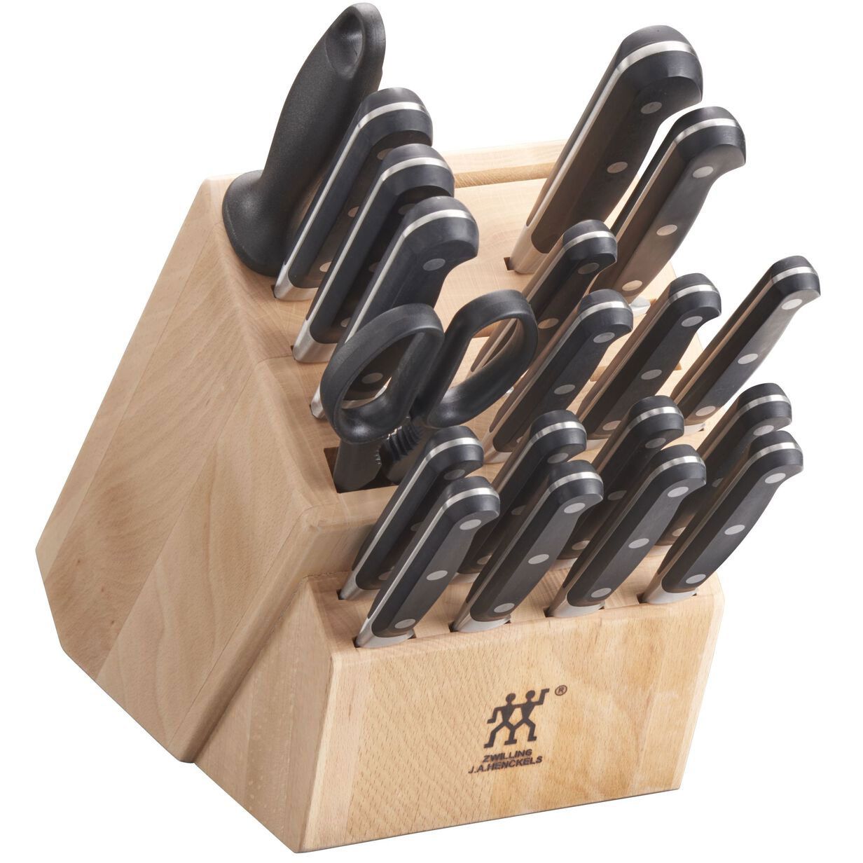 Henckels 18-piece Block Knife Set Twin Pro S