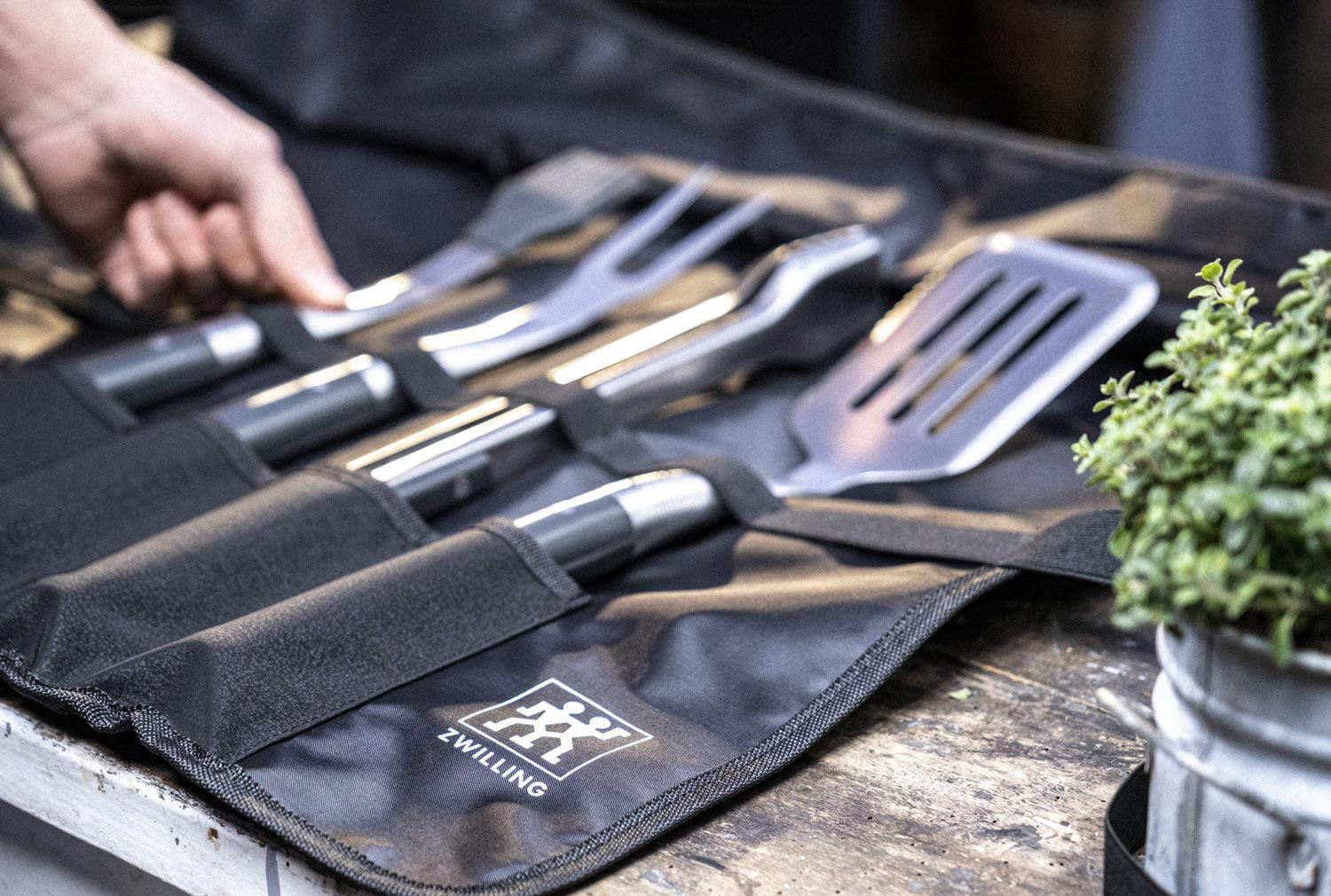 Zwilling J.A. Henckels BBQ 5-Piece Grill Tool Set - KnifeCenter