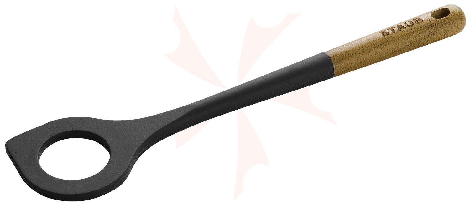 staub STAUB 40503-107 Cuillère à Servir Bois d'acacia 31 cm Noir (1003595