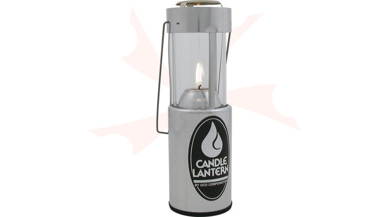 UCO Original Candle Lantern, Silver Aluminum, 20 Max Lumens