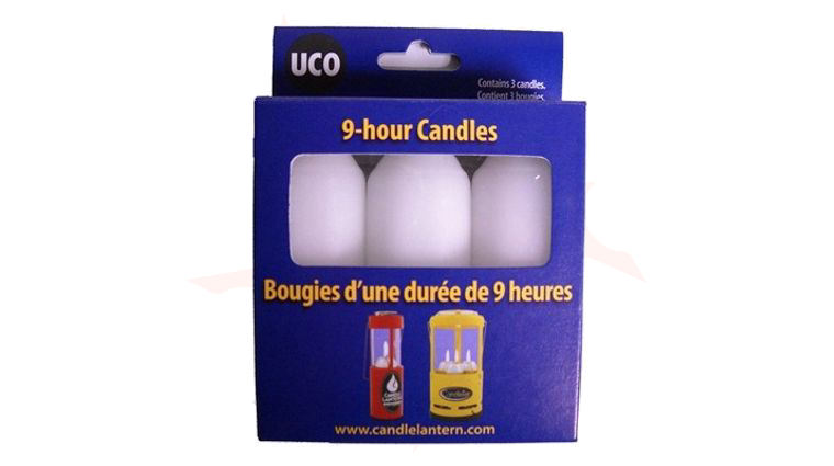 UCO 9-Hour Regular Candles, 3 Pack