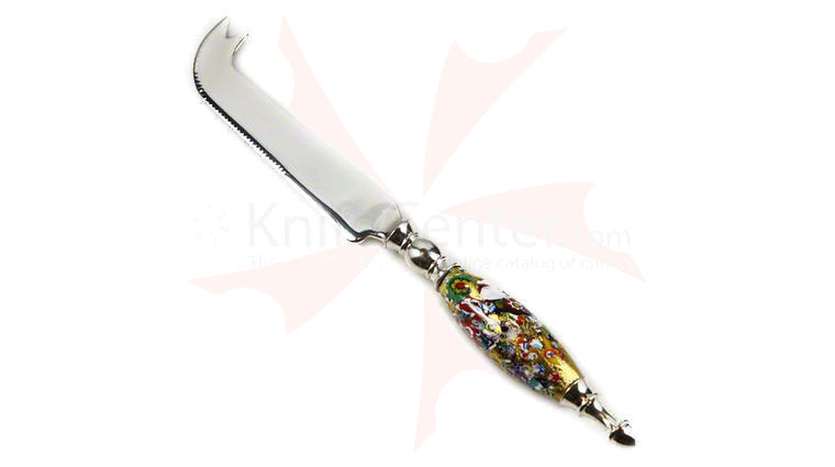 Murano Glass World Small Cheese Knife, Klimt