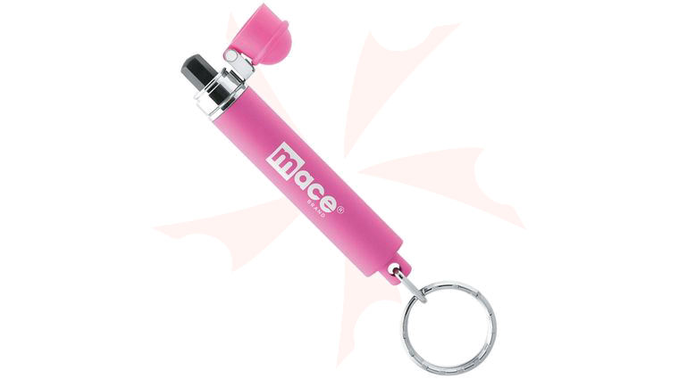 Mace Mini KeyGuard, OC Pepper Spray, Pink, Keyring