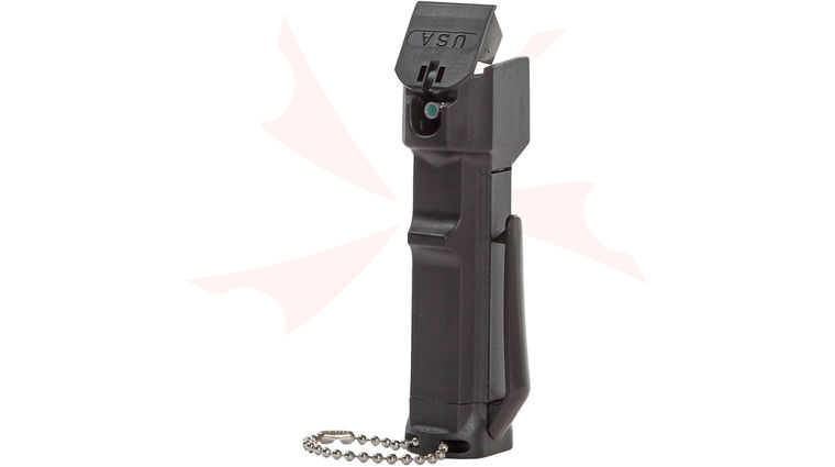 Mace Police Model Triple Action, OC Pepper Spray with UV Dye, Belt Clip