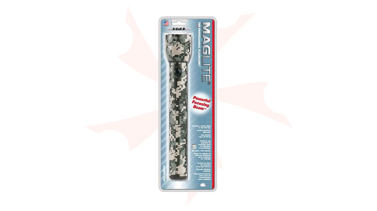 Maglite 3 D Cell Flashlight - Digital Camo Body