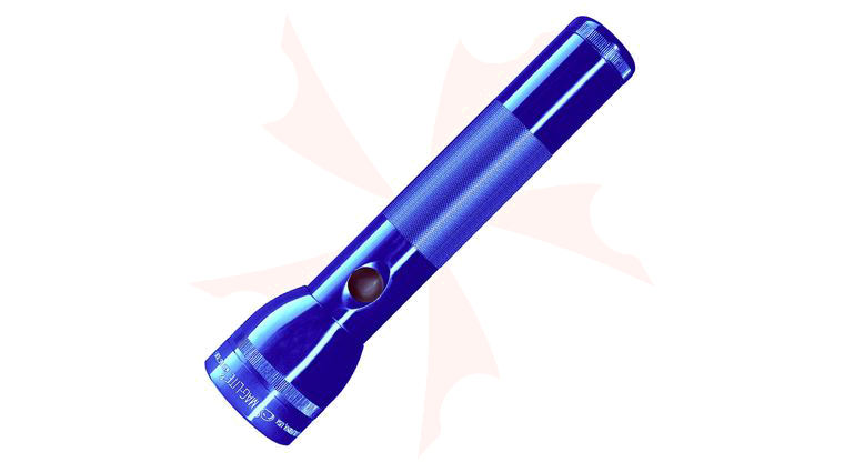 Maglite 2 D Cell LED Flashlight - Blue Body