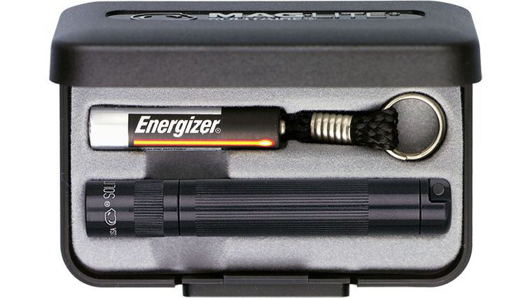Maglite Solitaire AAA LED Flashlight in Gift Box - Black Aluminum