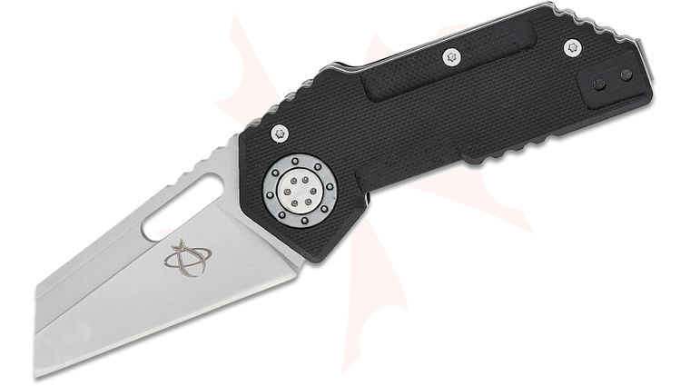 Mantis MT-9 Pit Boss Folding Knife 2.375 inch Sheepsfoot Blade, G10 Handles