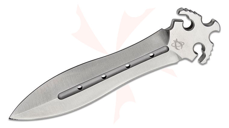 Mantis BladeXchange Mothra Balisong Butterfly Knife Blade Only, Satin Single-Edge Dagger Blade, Knife Not Included