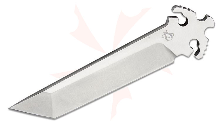 Mantis BladeXchange Flux Balisong Butterfly Knife Blade Only, Satin Tanto Blade, Knife Not Included