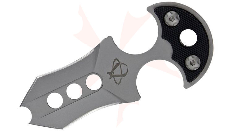 Mantis BK-1b Privateer Boot Knife 2 inch Bead Blast Blade, G10 Scales