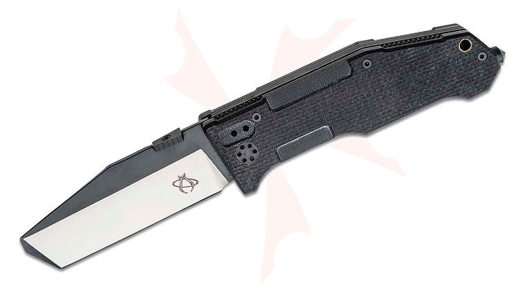 Mantis MT7.2 A Folding Pry Knife 3.25 inch Two-Tone S30V Plain Blade, Besh Wedge Tip, G10 Handles