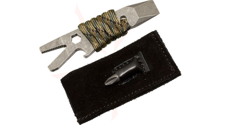 Maserin 905/FF Pocket Tool Crocodile Multifunctional Pry Tool with Sheath