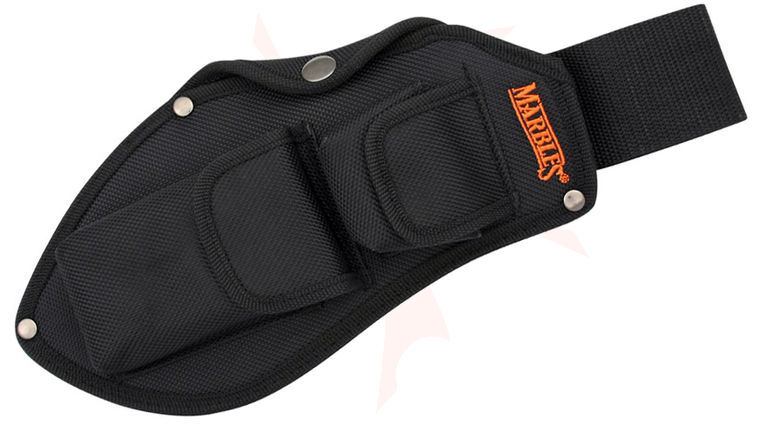 Marble's Heavy Black Nylon Belt Sheath for Bolo Camp Cleaver (51214)