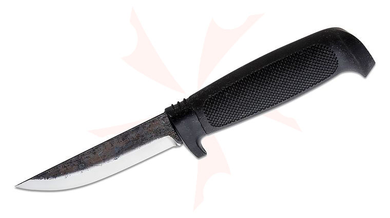 Marttiini Condor Timberjack Fixed 3.75 inch Carbon Steel Blade, Rubberized Zytel Handle