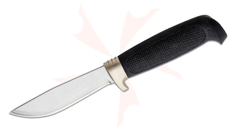 Marttiini Skinner Condor Basic Fixed 4-1/8 inch Blade, Black Kraton Handle