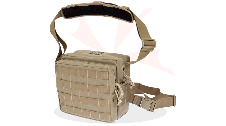 Maxpedition 9834K Active Shooter Bag - Pals Front, Khaki