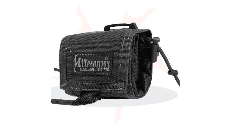 Maxpedition 0208B Rollypoly Folding Dump Pouch, Black