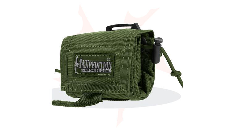 Maxpedition 0208G Rollypoly Folding Dump Pouch, OD Green