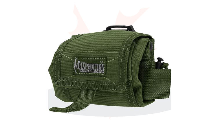 Maxpedition 0209G Mega Rollypoly Folding Dump Pouch, OD Green