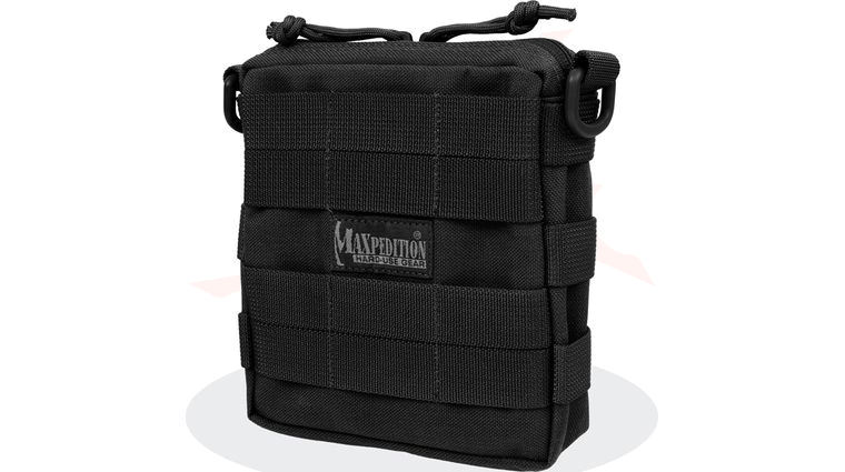 Maxpedition 0224B Tactile Pocket - Medium, Black - KnifeCenter