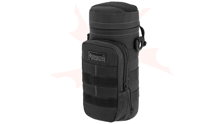 Maxpedition 0325B 10 inch x 4 inch Bottle Holder, Black