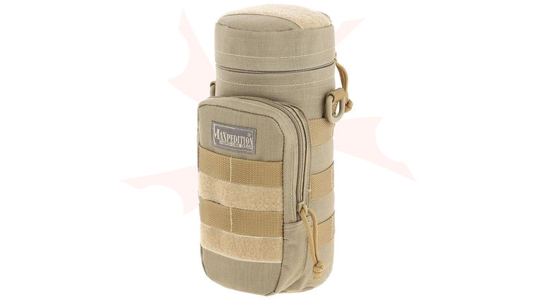 Maxpedition 0325K 10 inch x 4 inch Bottle Holder, Khaki
