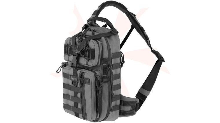Maxpedition 0431W Sitka Gearslinger Backpack, Wolf Gray