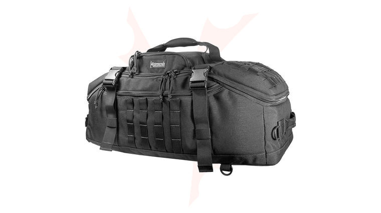 Maxpedition 0608B Doppelduffel Adventure Bag, Black - KnifeCenter