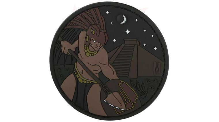 Maxpedition AZTCZ PVC Aztec Warrior Patch, Glow