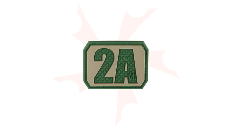 Maxpedition BT2AA PVC 2A Second Amendment Patch, Arid
