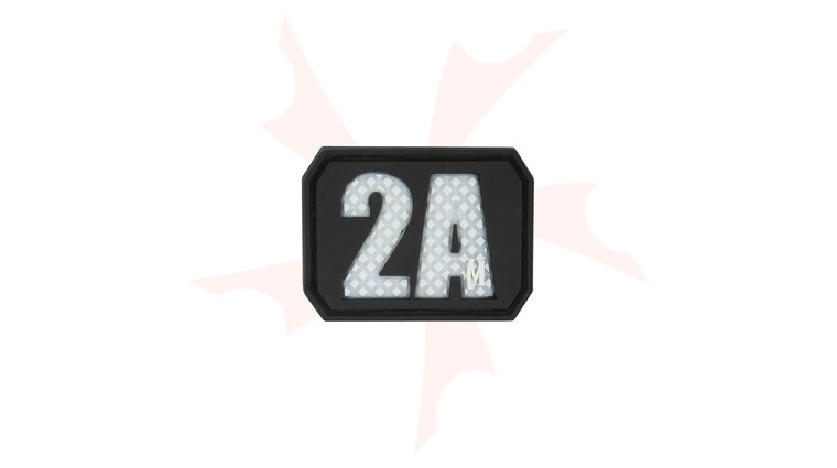 Maxpedition BT2AZ PVC 2A Second Amendment Patch, Glow