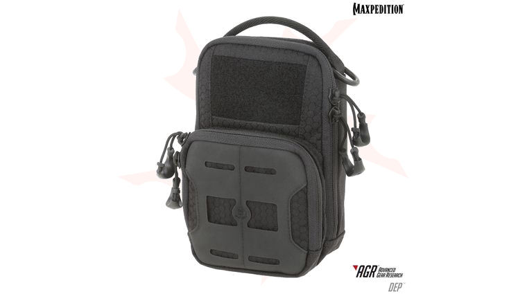 Maxpedition DEPBLK Advanced Gear Research AGR DEP Daily Essentials Pouch, Black