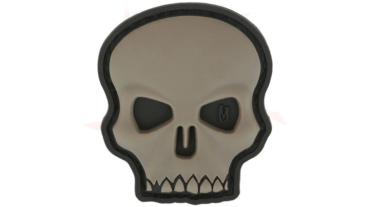 Maxpedition HISKS PVC Hi Relief Skull Patch, SWAT