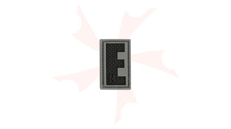 Maxpedition LETES PVC Letter E Patch, SWAT
