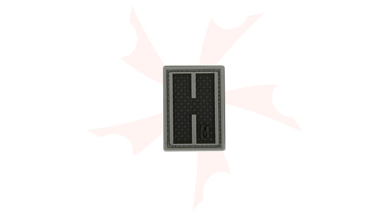 Maxpedition LETHS PVC Letter H Patch, SWAT