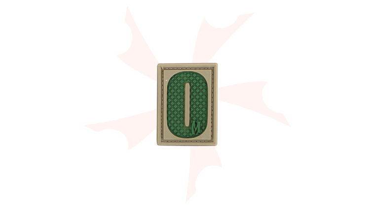 Maxpedition LETOA PVC Letter O Patch, Arid