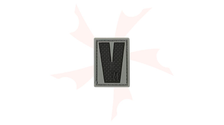 Maxpedition LETVS PVC Letter V Patch, SWAT