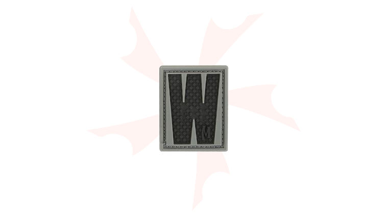 Maxpedition LETWS PVC Letter W Patch, SWAT