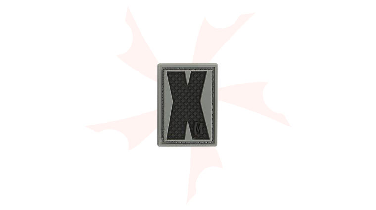 Maxpedition LETXS PVC Letter X Patch, SWAT