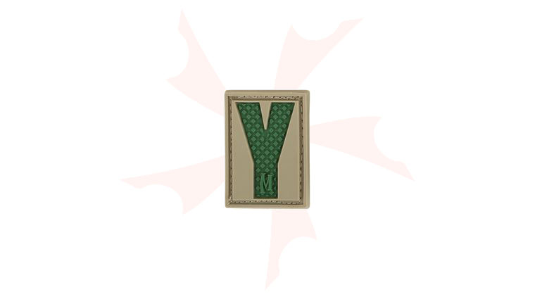 Maxpedition LETYA PVC Letter Y Patch, Arid