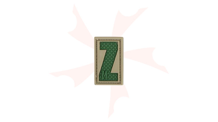 Maxpedition LETZA PVC Letter Z Patch, Arid