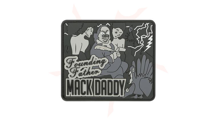 Maxpedition MACKS PVC Ben Franklin Mack Patch, SWAT