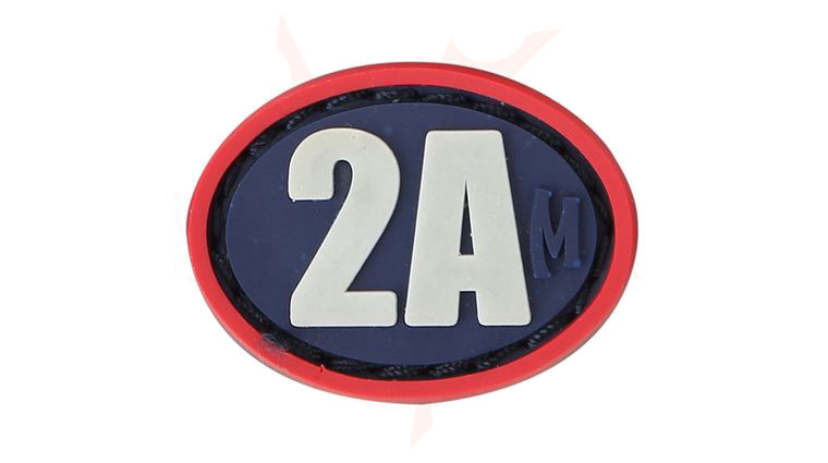 Maxpedition MT2AC PVC 2nd Amendment Patch, Color